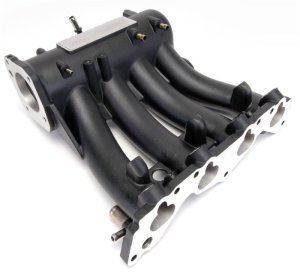 Honda Civic Intake Manifold - Skunk2 Racing - Pro Series Black Series, Race Only, 66mm TB Opening - Black - `88-`00